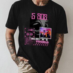 5 Seconds of Summer T-Shirt 5SOS Concert Fan Tee 73